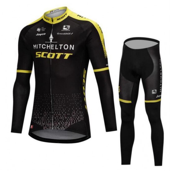 Mitchelton Scott 2018 Set Fahrradbekleidung Radtrikot Langarm+Lange Fahrradhose AS1K7 Mitchelton Scott 2018 Set Fahrradbekleidung Radtrikot Langarm+Lange Fahrradhose AS1K7