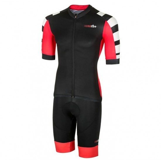 RH+ Stratos Fahrradbekleidung Radtrikot Satz Kurzarm+Kurz Trägerhose 9QTRR RH+ Stratos Fahrradbekleidung Radtrikot Satz Kurzarm+Kurz Trägerhose 9QTRR