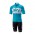 TEAM SKY 2018 blau Set Fahrradbekleidung Radtrikoten+Kurz Radhose VA7H2