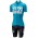 Team Sky 2018 Dame blau Fahrradbekleidung Radteamtrikot Kurzarm+Kurz Radhose 6ILMV