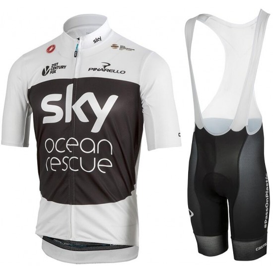 TEAM SKY Tour de France 2018 Fahrradbekleidung Radtrikot Satz Kurzarm+Kurz Trägerhose XDL9C TEAM SKY Tour de France 2018 Fahrradbekleidung Radtrikot Satz Kurzarm+Kurz Trägerhose XDL9C
