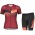 Scott RC PRO Damen Damen Set Fahrradbekleidung Radtrikoten+Kurz Radhose black/camellia pink QF6WD