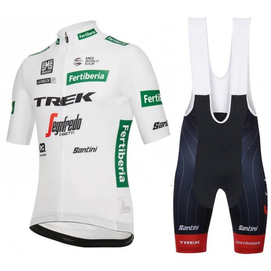 Trek-Segafredo La Vuelta 2018 Fahrradbekleidung Radtrikot Satz Kurzarm+Kurz Trägerhose P52H9 Trek-Segafredo La Vuelta 2018 Fahrradbekleidung Radtrikot Satz Kurzarm+Kurz Trägerhose P52H9