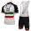2018 UAE ITALIAN CHAMPION Fahrradbekleidung Radtrikot Satz Kurzarm+Kurz Trägerhose UIDN6