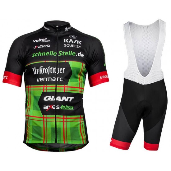 UR-Krostitzer 2018 Fahrradbekleidung Radtrikot Satz Kurzarm+Kurz Trägerhose AHLEH UR-Krostitzer 2018 Fahrradbekleidung Radtrikot Satz Kurzarm+Kurz Trägerhose AHLEH