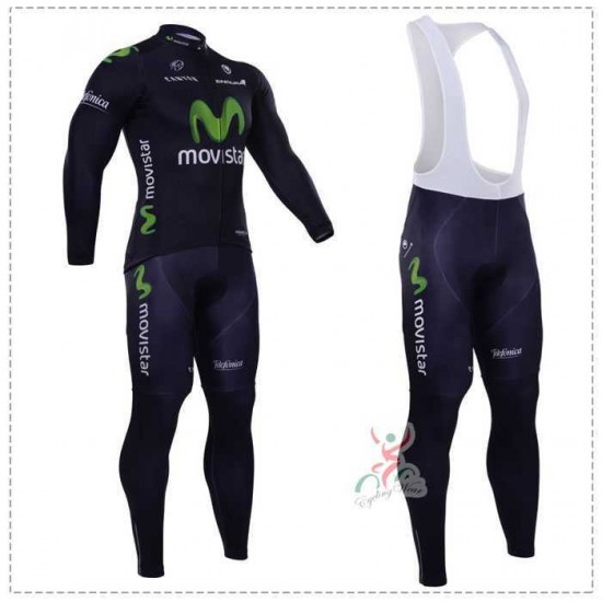 2015 Movistar Set lange mouw+lange Koersbroek Z0HR5 2015 Movistar Set lange mouw+lange Koersbroek Z0HR5