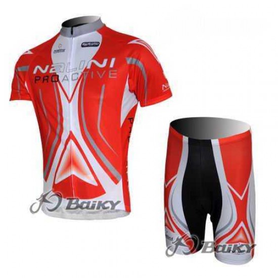 Nalini Pro Team Radbekleidung Radtrikot Kurzarm und Fahrradhosen Kurz Rot 732TA Nalini Pro Team Radbekleidung Radtrikot Kurzarm und Fahrradhosen Kurz Rot 732TA