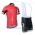 Nalini Functicnal TI Fahrradbekleidung Radteamtrikot Kurzarm+Kurz Radhose Kaufen Rot DKPF4