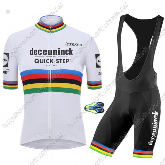 Deceuninck quick step 2021 UCI World Champion Fahrradbekleidung Radteamtrikot Kurzarm+Kurz Radhose Kaufen LMBDY Deceuninck quick step 2021 UCI World Champion Fahrradbekleidung Radteamtrikot Kurzarm+Kurz Radhose Kaufen LMBDY