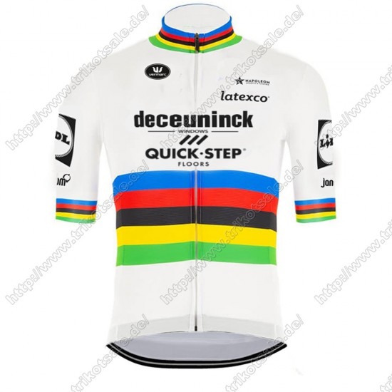 Deceuninck quick step 2021 UCI World Champion Fahrradtrikot Radsport TKDOQ Deceuninck quick step 2021 UCI World Champion Fahrradtrikot Radsport TKDOQ