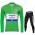 Deceuninck quick step 2021 Tour De France Fahrradbekleidung Radtrikot Langarm+Lang Trägerhose XGYCT