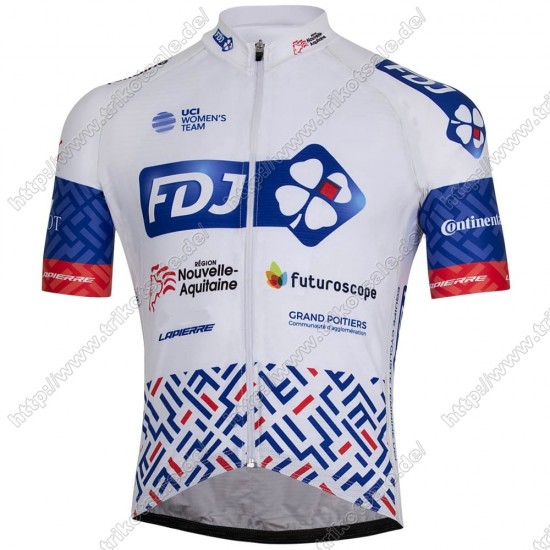 FDJ 2021 Fahrradtrikot Radsport EESFJ FDJ 2021 Fahrradtrikot Radsport EESFJ