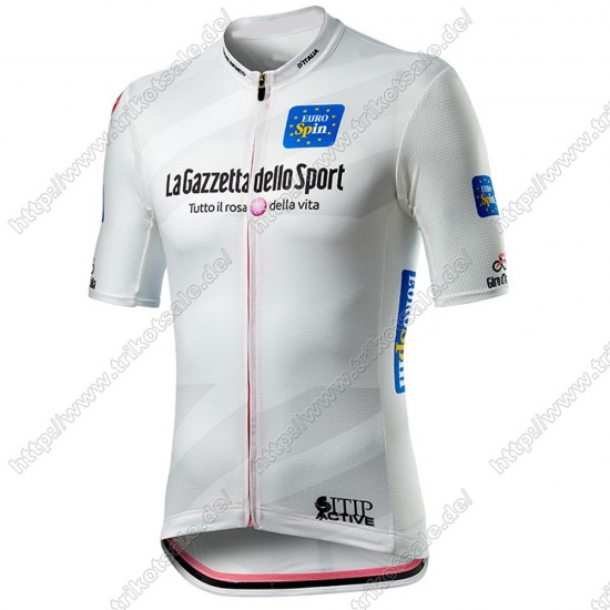 Giro D'italia 2021 Herren Maillot Cyclisme Manches Courte white GPKSS Giro D'italia 2021 Herren Maillot Cyclisme Manches Courte white GPKSS