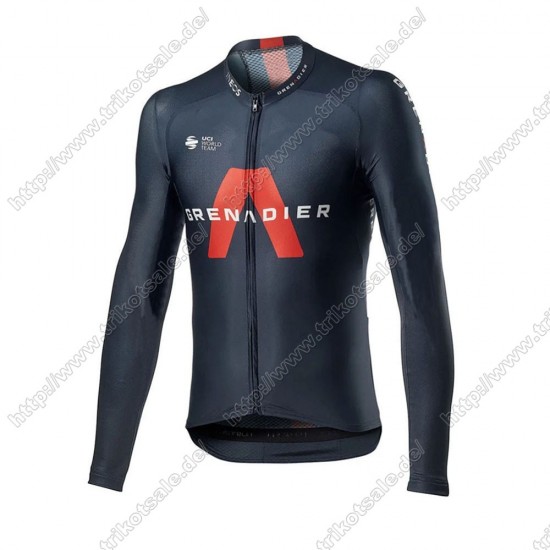 Team INEOS Grenadier 2021 Fahrradbekleidung Radtrikot Langarm