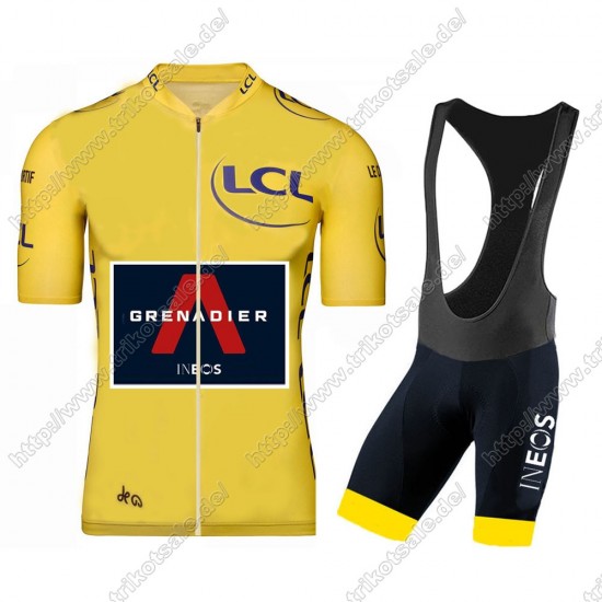 Team INEOS Grenadier 2021 Tour De France Yelllow Fahrradbekleidung Radteamtrikot Kurzarm+Kurz Radhose Kaufen MRXXR Team INEOS Grenadier 2021 Tour De France Yelllow Fahrradbekleidung Radteamtrikot Kurzarm+Kurz Radhose Kaufen MRXXR
