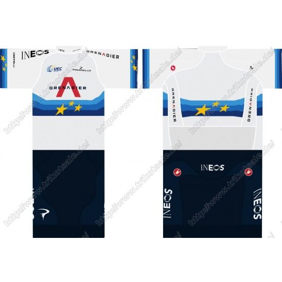 Team INEOS Grenadier 2021 UCI World Champion Fahrradbekleidung Satz Fahrradtrikot Kurzarm Trikot Und Kurz Radhose TJQEH Team INEOS Grenadier 2021 UCI World Champion Fahrradbekleidung Satz Fahrradtrikot Kurzarm Trikot Und Kurz Radhose TJQEH
