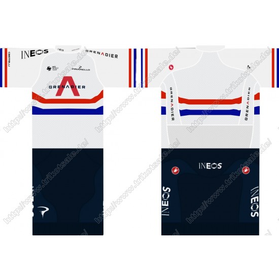 Team INEOS Grenadier 2021 UCI World Champion Fahrradbekleidung Satz Fahrradtrikot Kurzarm Trikot Und Kurz Radhose VEQYY Team INEOS Grenadier 2021 UCI World Champion Fahrradbekleidung Satz Fahrradtrikot Kurzarm Trikot Und Kurz Radhose VEQYY