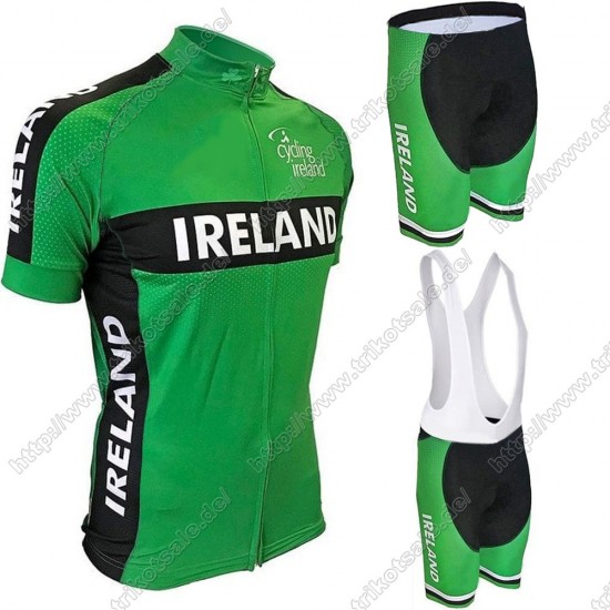 Ireland 2021 Fahrradbekleidung Radteamtrikot Kurzarm+Kurz Radhose Kaufen GJNSL Ireland 2021 Fahrradbekleidung Radteamtrikot Kurzarm+Kurz Radhose Kaufen GJNSL