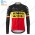 Winter Thermal Fleece Jumbo Visma 2021 Belgium Fahrradbekleidung Radtrikot Langarm XHCEC