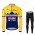 Jumbo Visma 2021 SLOVAKIAN Fahrradbekleidung Radtrikot Langarm+Lang Trägerhose BYXHS