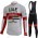 UAE EMIRATES Pro Team 2021 Fahrradbekleidung Radtrikot Langarm+Lang Trägerhose ZBXXQ