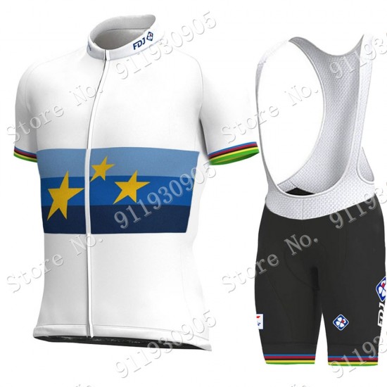 FDJ Pro Team European Champion 2021 Fahrradbekleidung Radteamtrikot Kurzarm+Kurz Radhose Kaufen 586 JVz4K FDJ Pro Team European Champion 2021 Fahrradbekleidung Radteamtrikot Kurzarm+Kurz Radhose Kaufen 586 JVz4K