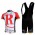 RidioShack Trek Pro Team Fahrradbekleidung Radteamtrikot Kurzarm+Kurz Radhose Kaufen Rot weiß VTABE