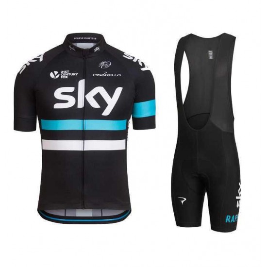 2016 SKY Fahrradbekleidung Radtrikot Kurzarm+Kurz Radhose weiß-blau 2FS7L 2016 SKY Fahrradbekleidung Radtrikot Kurzarm+Kurz Radhose weiß-blau 2FS7L