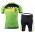 2015 Scott RC Fahrradbekleidung Satz Fahrradtrikot Kurzarm Trikot und Kurz Radhose grün SNTIL