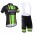 2016 SCOTT Pro Set Fahrradbekleidung Radtrikot Satz Kurzarm+Kurz Radhose C4L2X