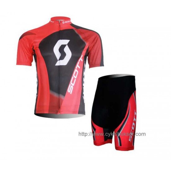 Scott RC Pro Radbekleidung Radtrikot Kurzarm und Fahrradhosen Kurz Rot Schwarz I U1FLR Scott RC Pro Radbekleidung Radtrikot Kurzarm und Fahrradhosen Kurz Rot Schwarz I U1FLR