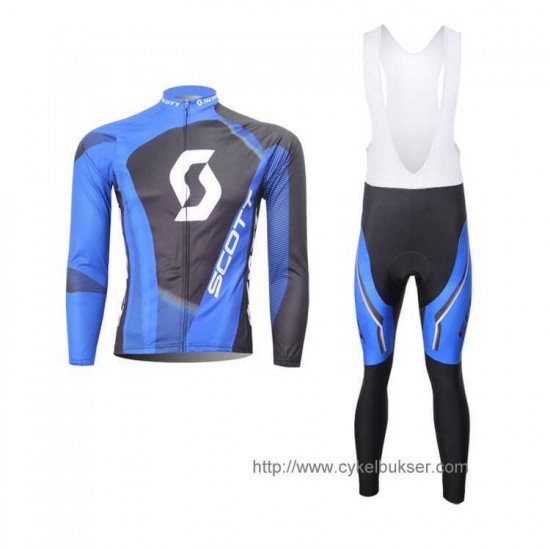 SCOTT RC Pro Fahrradbekleidung Tikotlangarm+Lang Trägerhose blau G636J SCOTT RC Pro Fahrradbekleidung Tikotlangarm+Lang Trägerhose blau G636J