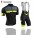 2016 Team Specialized Set Fahrradbekleidung Radtrikoten+Kurz Trägerhose gelb Schwarz 4D2WC