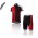 2016 Speed Korte mouw+Fietsbroeken Korte Rot Schwarz KTOVX