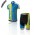 2016 Speed Korte mouw+Fietsbroeken Korte blau gele WS80I