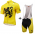 2016 Sportful Fahrradbekleidung Radteamtrikot Kurzarm+Kurz Radhose Kaufen gelb 01 ZQ59Q