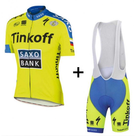 2015 Tinkoff Fahrradbekleidung Radteamtrikot Kurzarm+Kurz Radhose Kaufen gelb blau WET65 2015 Tinkoff Fahrradbekleidung Radteamtrikot Kurzarm+Kurz Radhose Kaufen gelb blau WET65