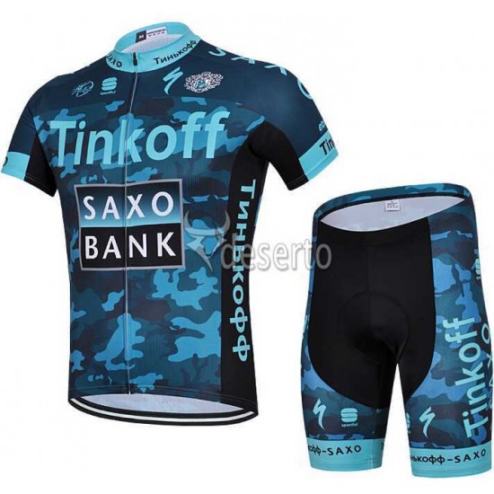 2015 Saxo Bank Tinkoff Fahrradbekleidung Radteamtrikot Kurzarm+Kurz Radhose Camouflage GWKCZ 2015 Saxo Bank Tinkoff Fahrradbekleidung Radteamtrikot Kurzarm+Kurz Radhose Camouflage GWKCZ