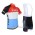 Trek Factory Racing Fahrradbekleidung Radteamtrikot Kurzarm+Kurz Radhose Kaufen Rot weiß W1AAS