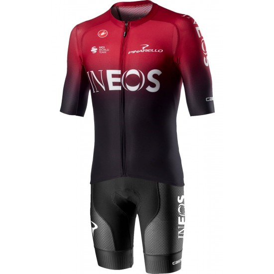 TEAM INEOS Fahrradbekleidung 2020 Aero Set AERO RACE 6.1 Radtrikot+FREE AERO RACE Radhose kurz TEAM INEOS Fahrradbekleidung 2020 Aero Set AERO RACE 6.1 Radtrikot+FREE AERO RACE Radhose kurz
