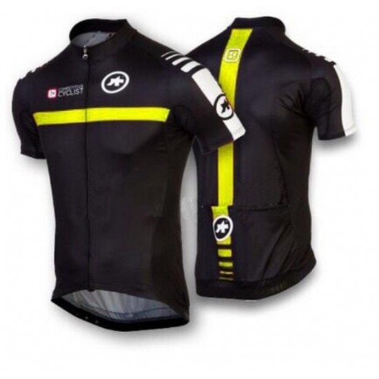 2016 ASSOS Fahrradbekleidung Radtrikot Schwarz gelb BPHDP 2016 ASSOS Fahrradbekleidung Radtrikot Schwarz gelb BPHDP