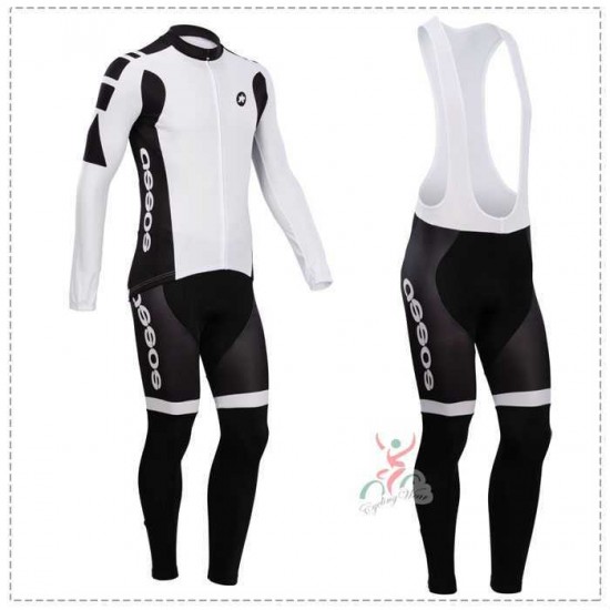 Assos 2014Fahrradbekleidung Set Langarmtrikot+Lange Trägerhose Schwarz weiß GKZ3V Assos 2014Fahrradbekleidung Set Langarmtrikot+Lange Trägerhose Schwarz weiß GKZ3V