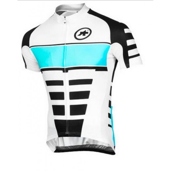 2016 ASSOS Fahrradbekleidung Radtrikot weiß Schwarz blau CDA4L 2016 ASSOS Fahrradbekleidung Radtrikot weiß Schwarz blau CDA4L