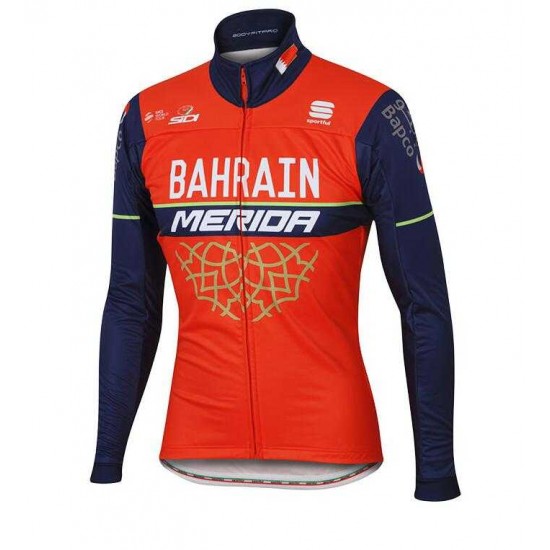 2017 Bahrain Merida Fahrradbekleidung Radtrikot Langarm FZ3ZW 2017 Bahrain Merida Fahrradbekleidung Radtrikot Langarm FZ3ZW