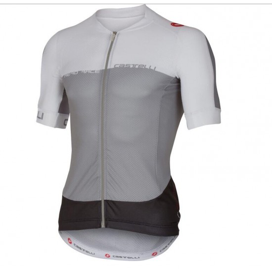 2016 Castelli Aero Fahrradbekleidung Radtrikot weiß Grijs C87Q0 2016 Castelli Aero Fahrradbekleidung Radtrikot weiß Grijs C87Q0