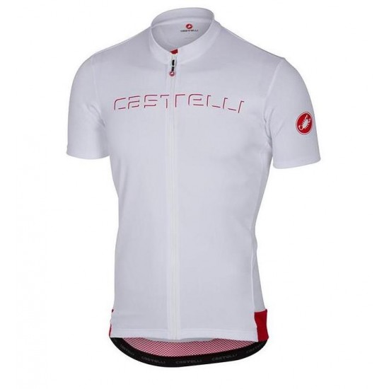 2017 Castelli Radtrikot Kurzarm Sprot weiß mouw 728GQ 2017 Castelli Radtrikot Kurzarm Sprot weiß mouw 728GQ