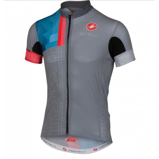2016 Castelli Rodeo Fahrradbekleidung Radtrikot grijs J0UML 2016 Castelli Rodeo Fahrradbekleidung Radtrikot grijs J0UML