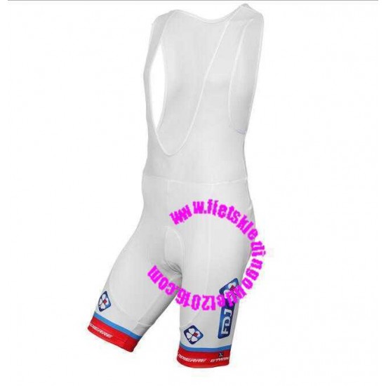 2016 FDJ Kurz Trägerhose blanc AD11E 2016 FDJ Kurz Trägerhose blanc AD11E