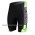 Teams Giordana Kurz Radhose Schwarz grün EM22L