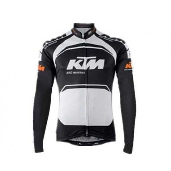 2015 KTM Pro team Schwarz weiß lange mouw 7NGF4 2015 KTM Pro team Schwarz weiß lange mouw 7NGF4